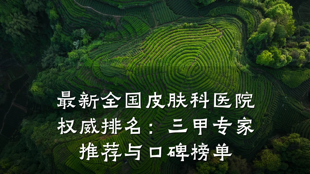 最新全国皮肤科医院权威排名：三甲专家推荐与口碑榜单