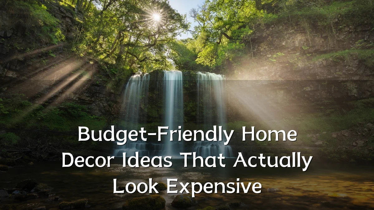 Budget-Friendly Home Decor Ideas That Actually Look Expensive