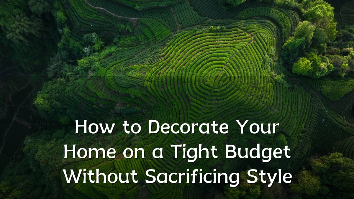 How to Decorate Your Home on a Tight Budget Without Sacrificing Style