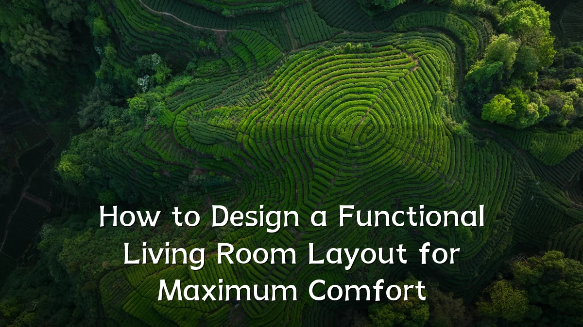 How to Design a Functional Living Room Layout for Maximum Comfort