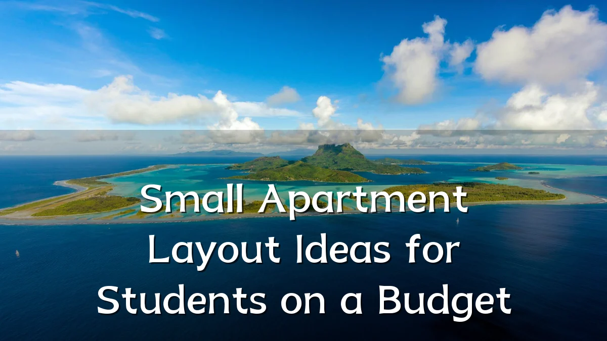 Small Apartment Layout Ideas for Students on a Budget