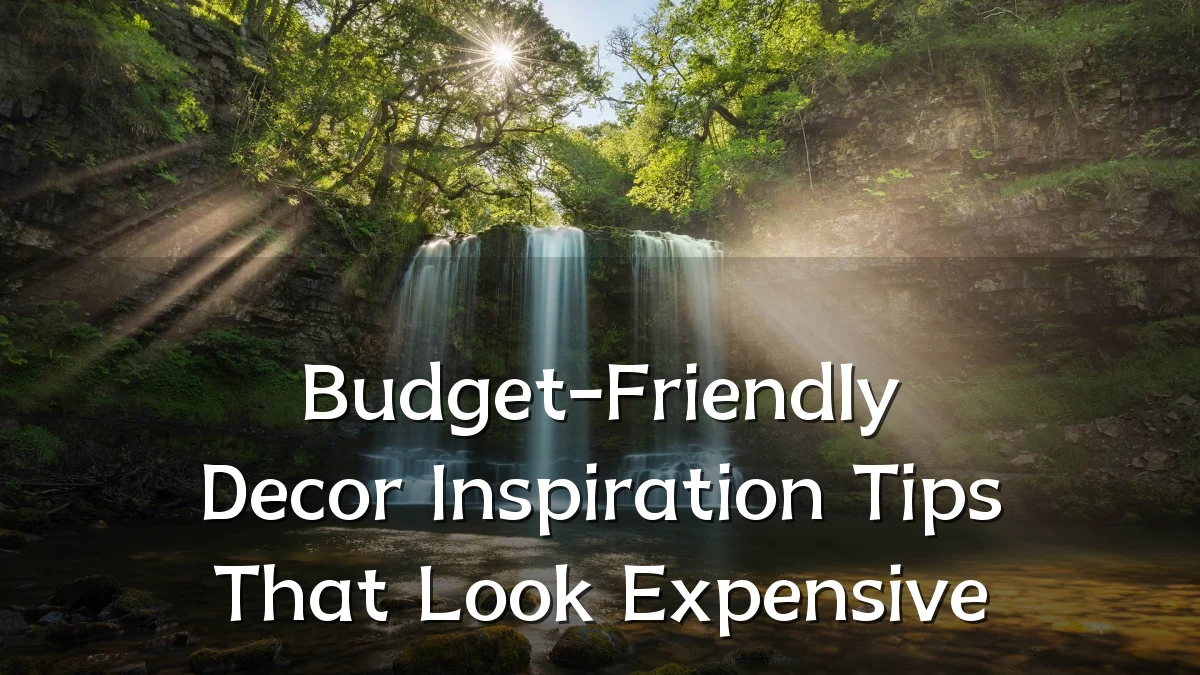 Budget-Friendly Decor Inspiration Tips That Look Expensive