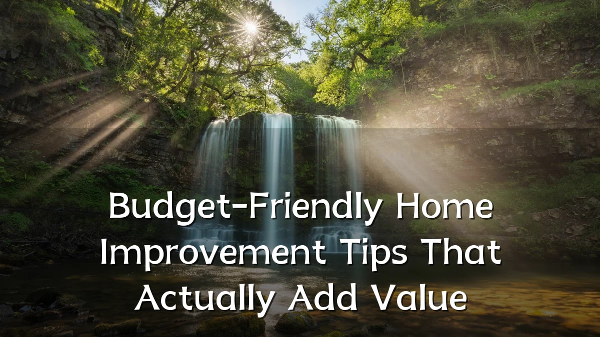 Budget-Friendly Home Improvement Tips That Actually Add Value
