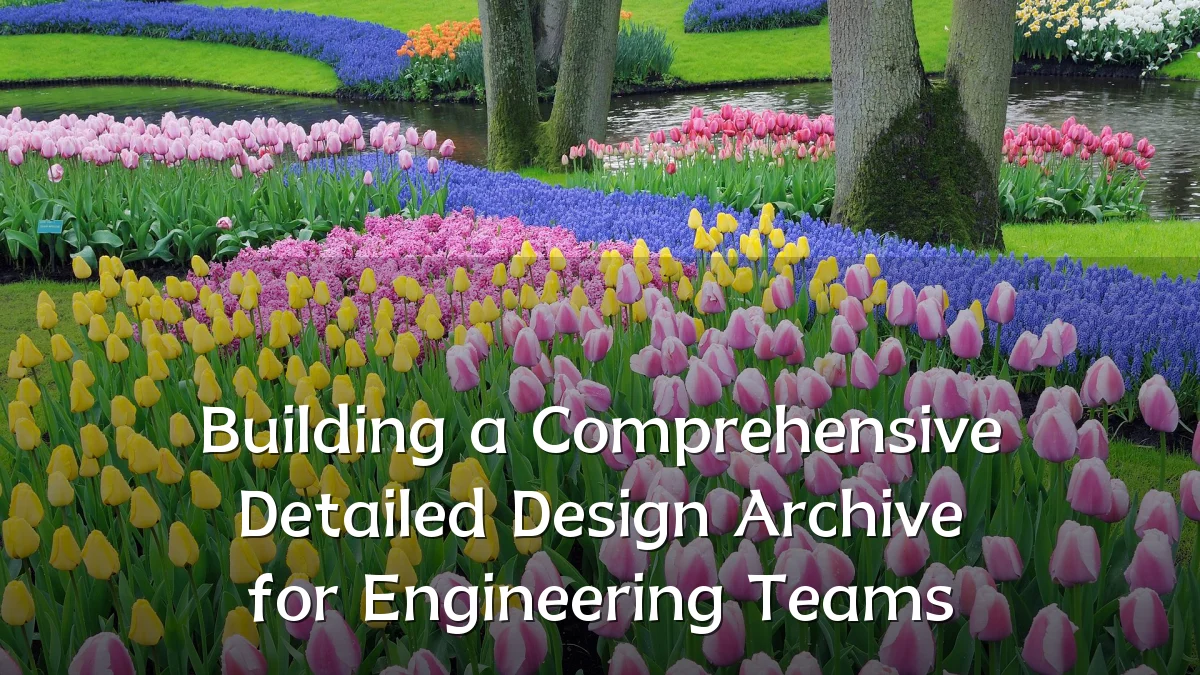 Building a Comprehensive Detailed Design Archive for Engineering Teams
