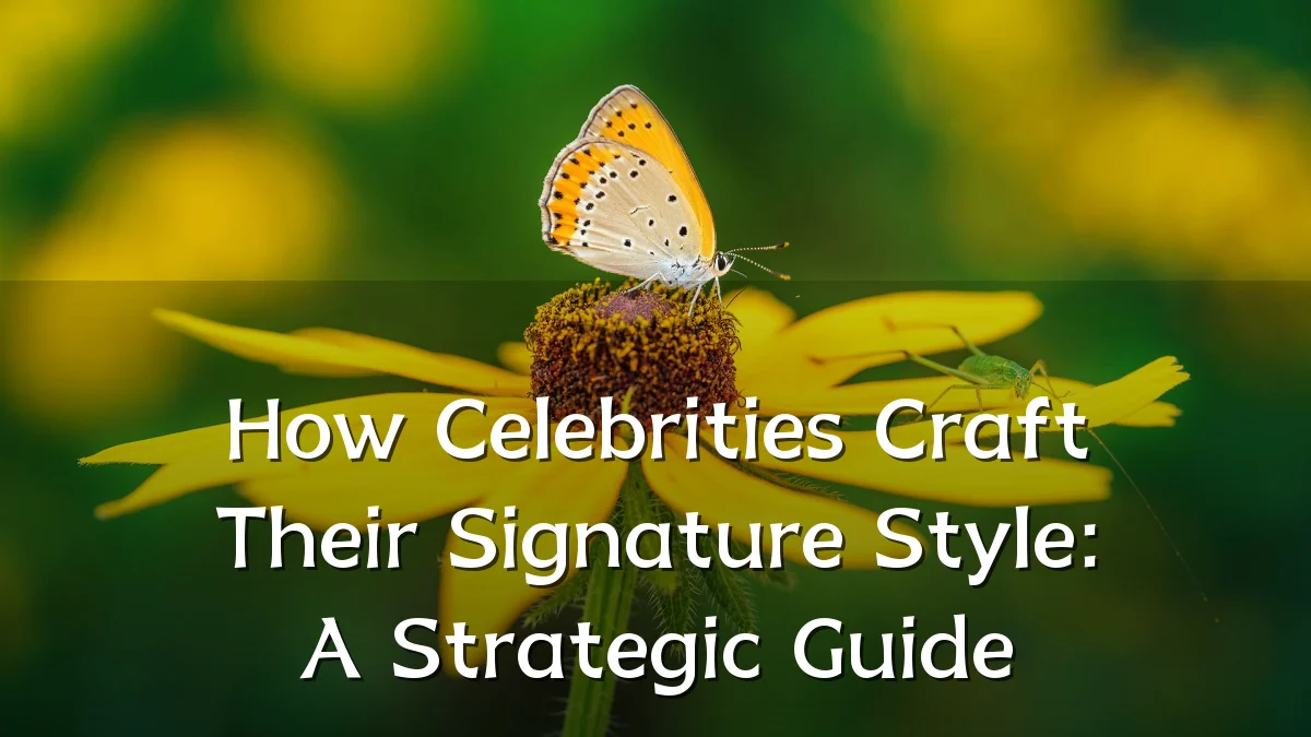 How Celebrities Craft Their Signature Style: A Strategic Guide