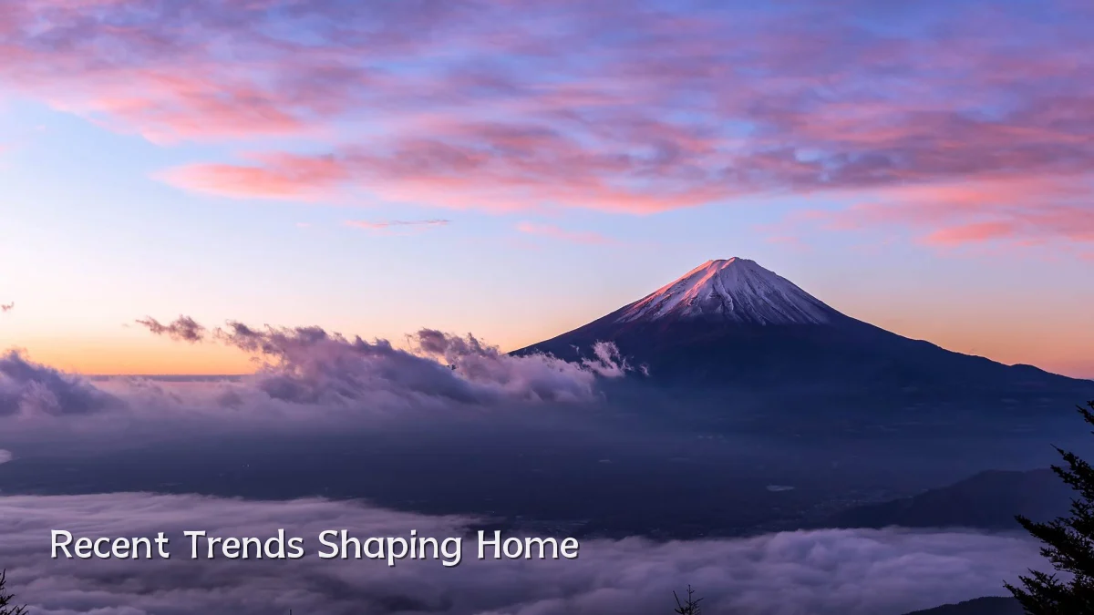 Recent Trends Shaping Home